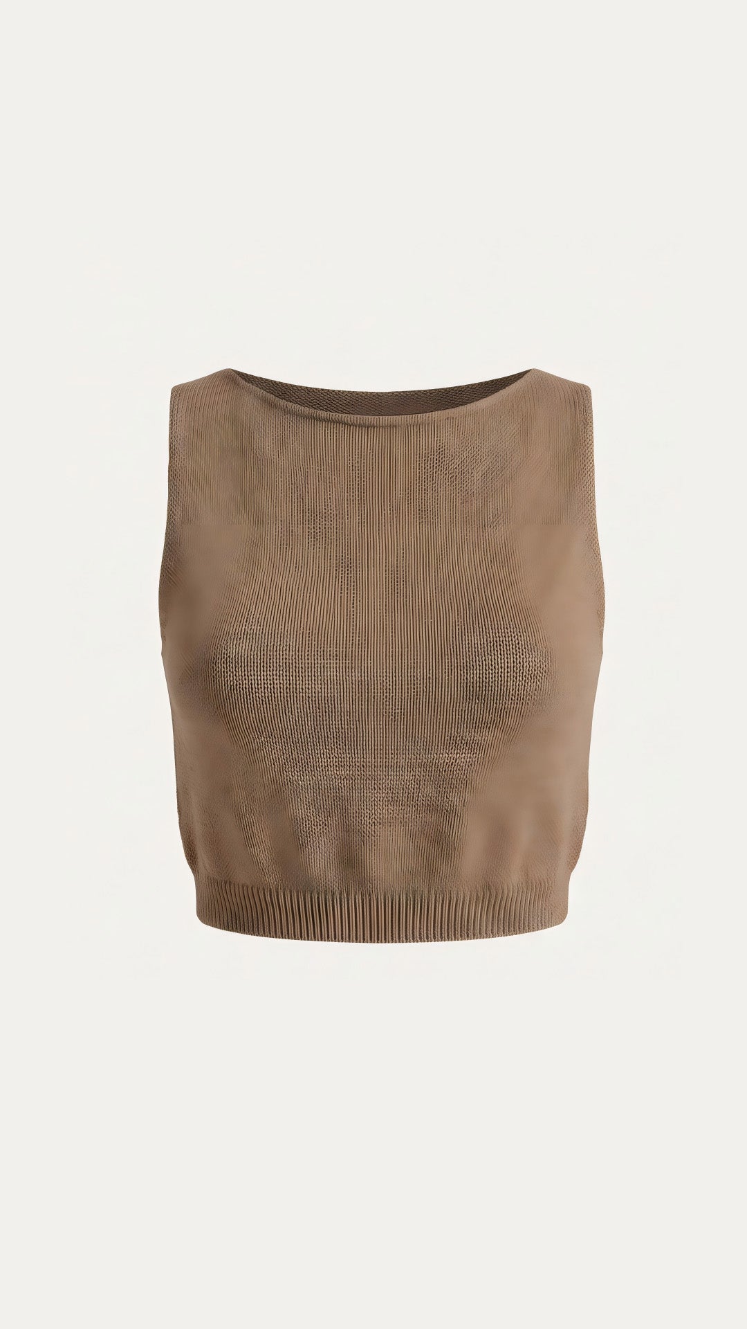 Cotton Blends Crop Tank Top