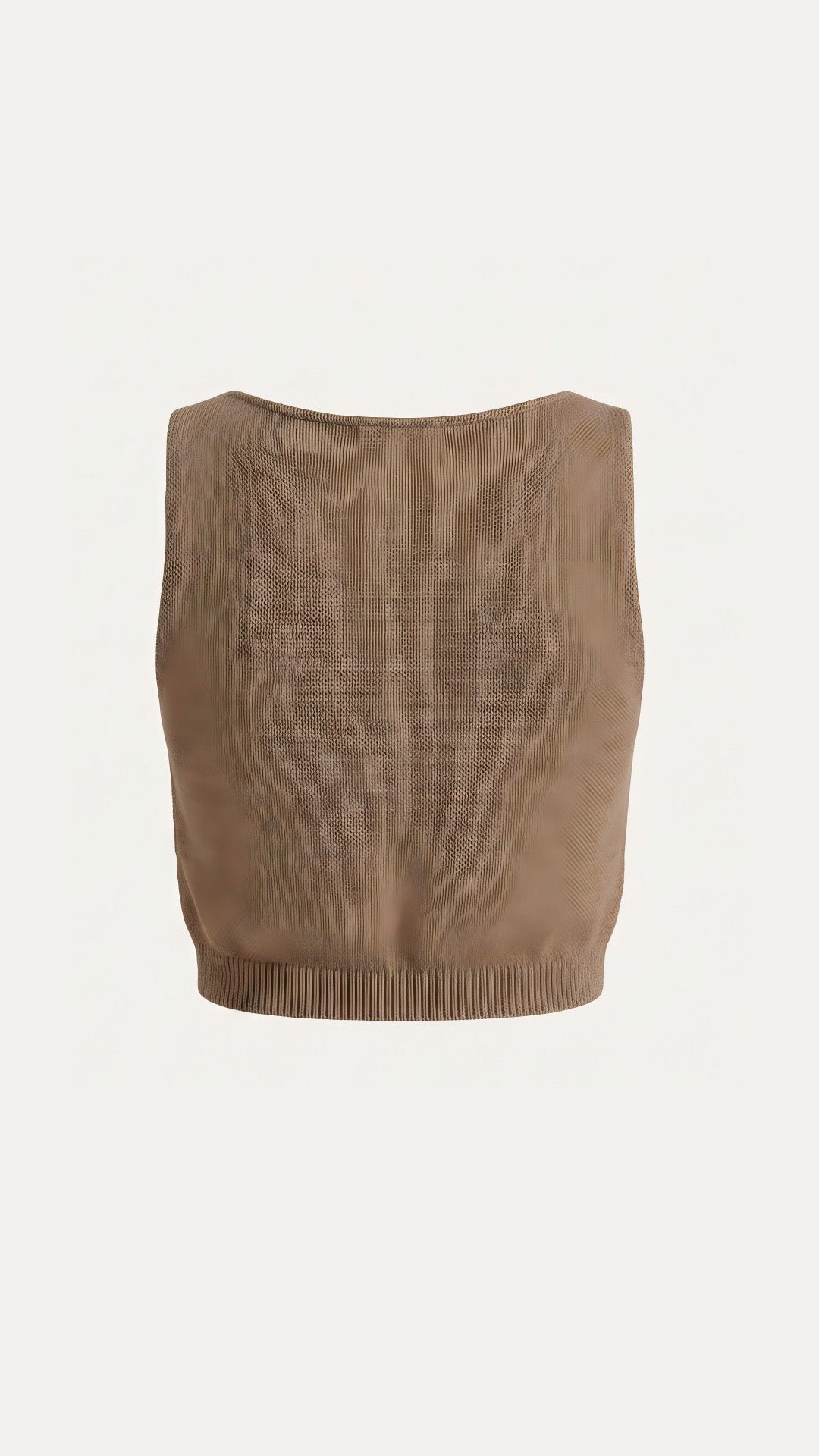 Cotton Blends Crop Tank Top