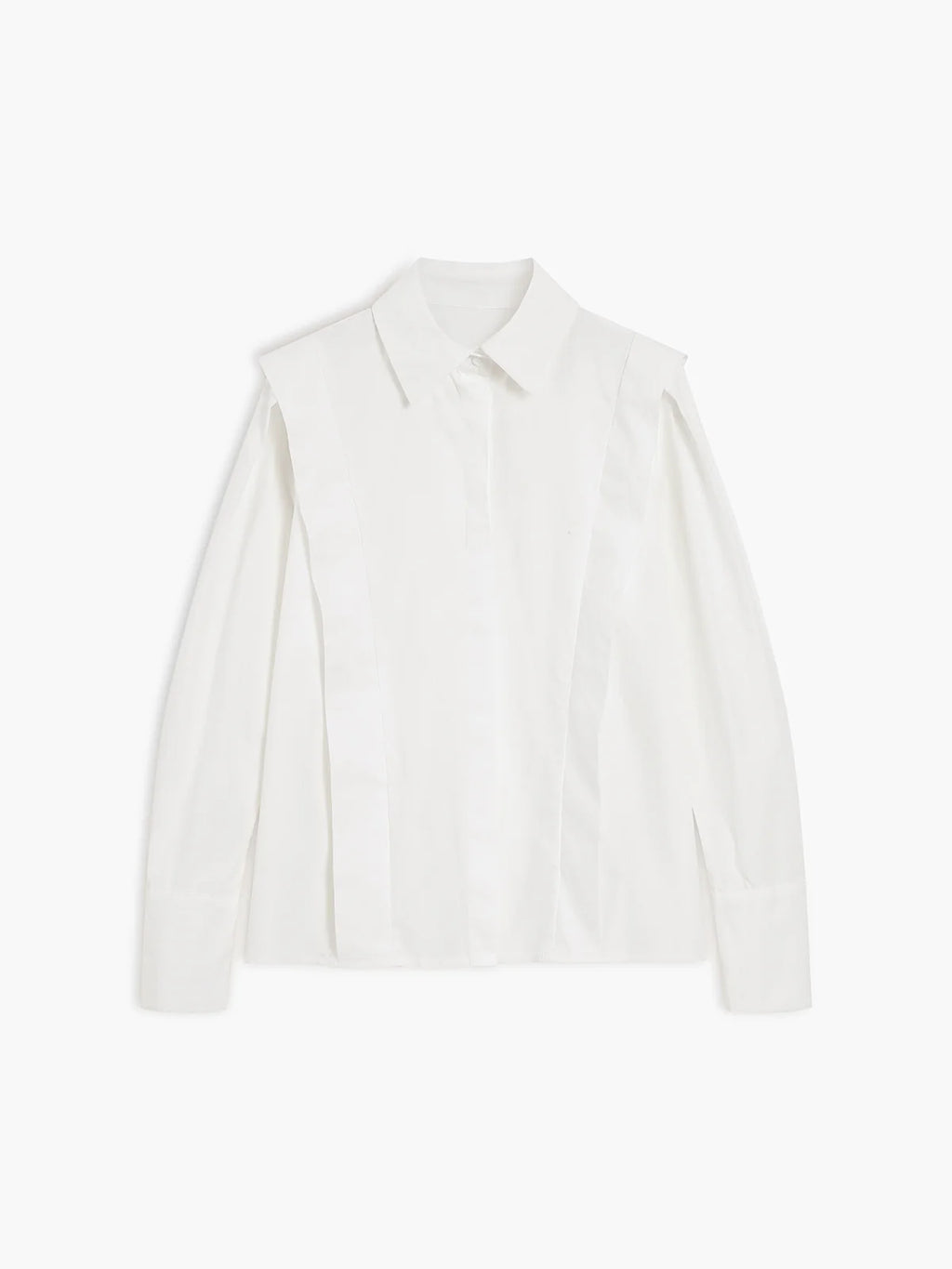 Oversized Button Down Cotton Shirt