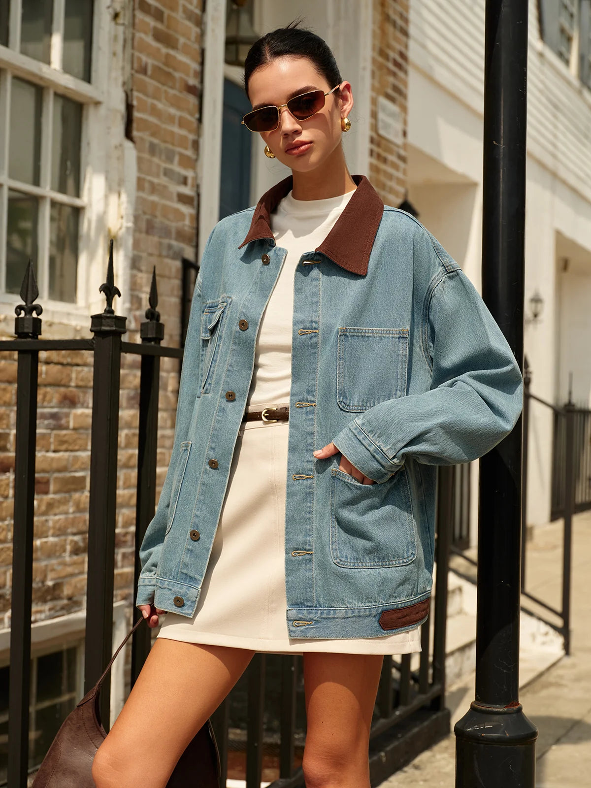 Essential Mini Skort With Slim Belt