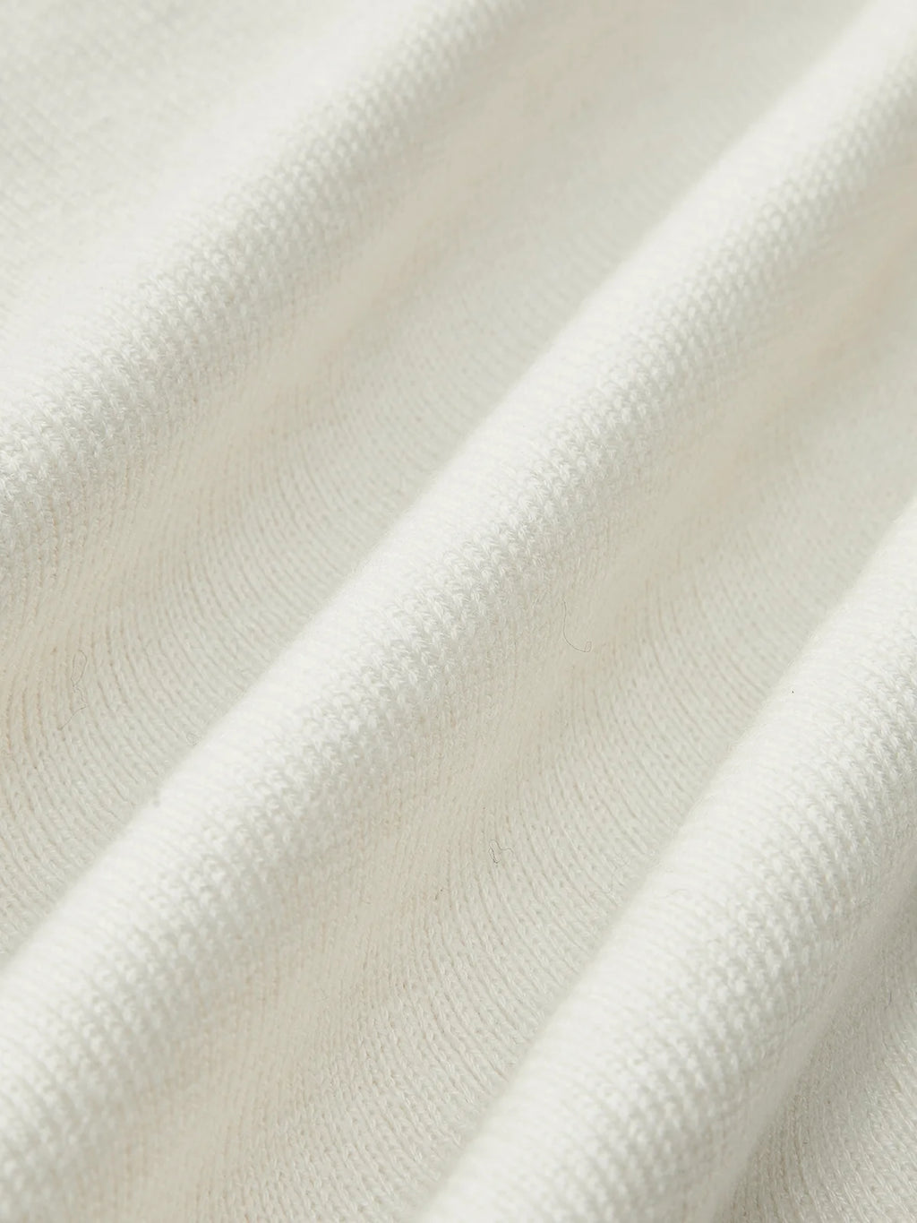 Wool-Blend Asymmetrical Neck Knit Top