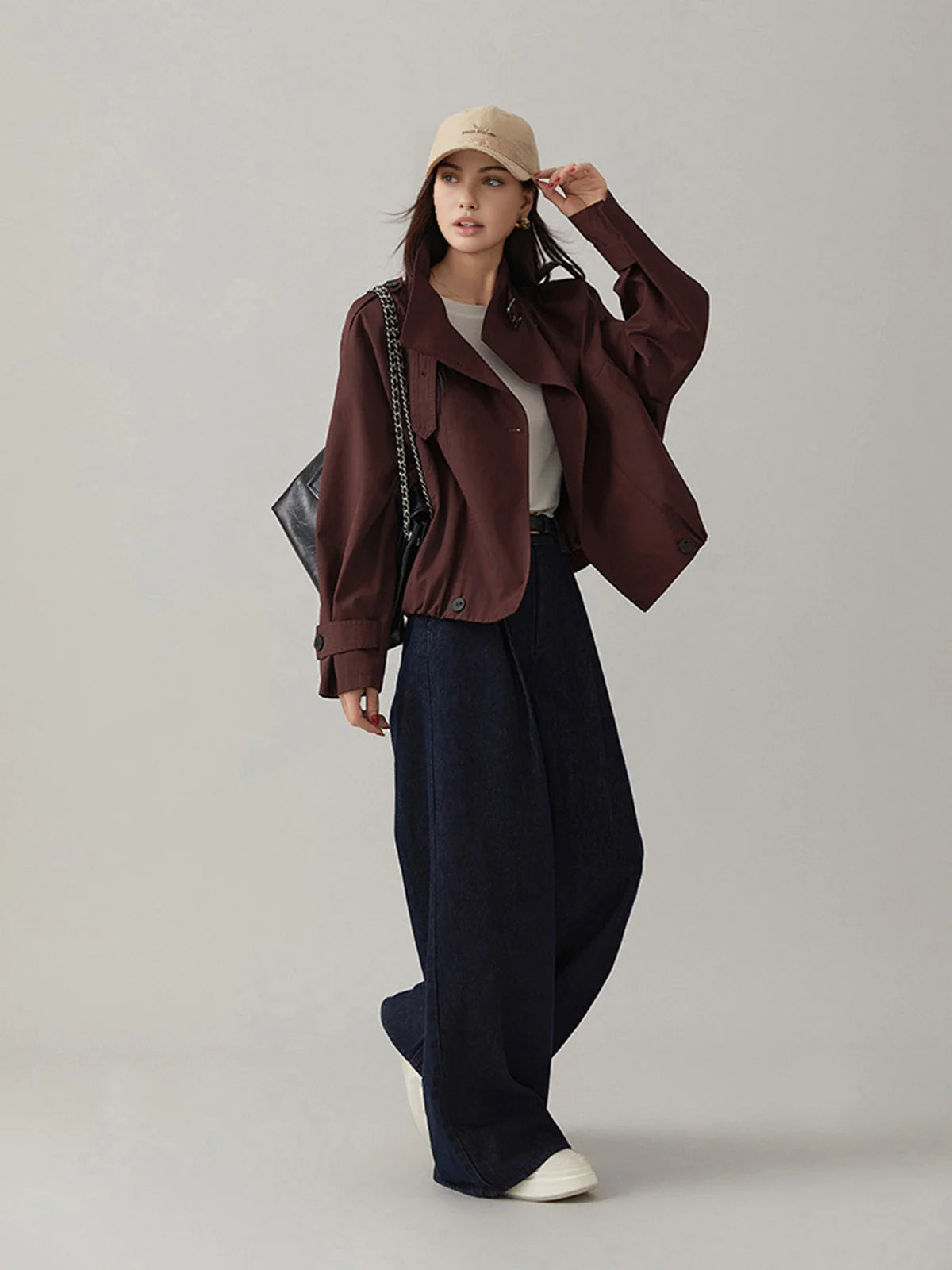 Vintage Loose Trench Coat