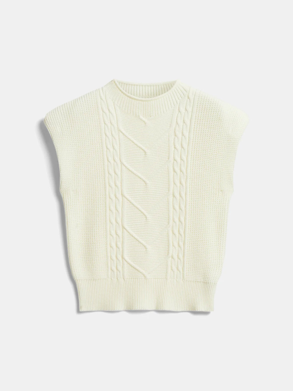 Plain Cap Sleeve Sweater Vest