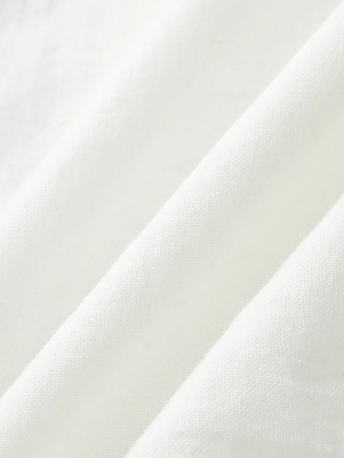 Cotton Linen Contrast Trim Top & Shorts Set