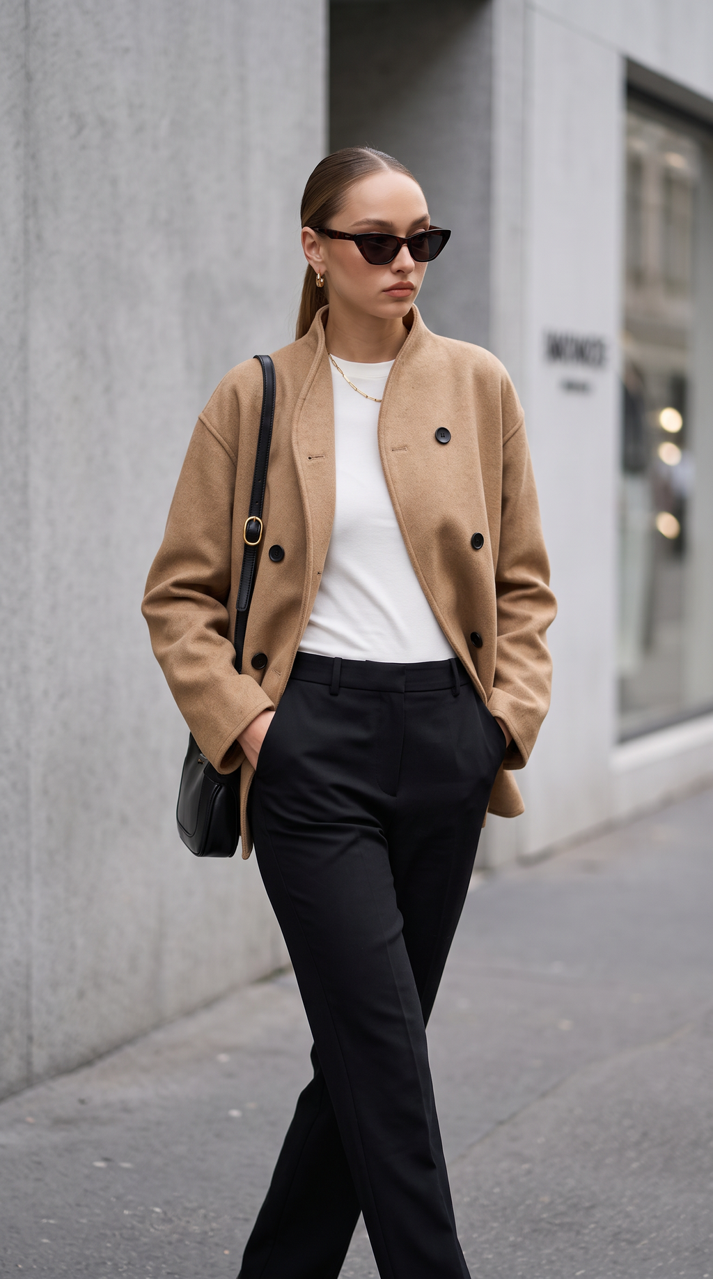 Oversized Button-Down Jacket