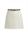 Essential Mini Skort With Slim Belt