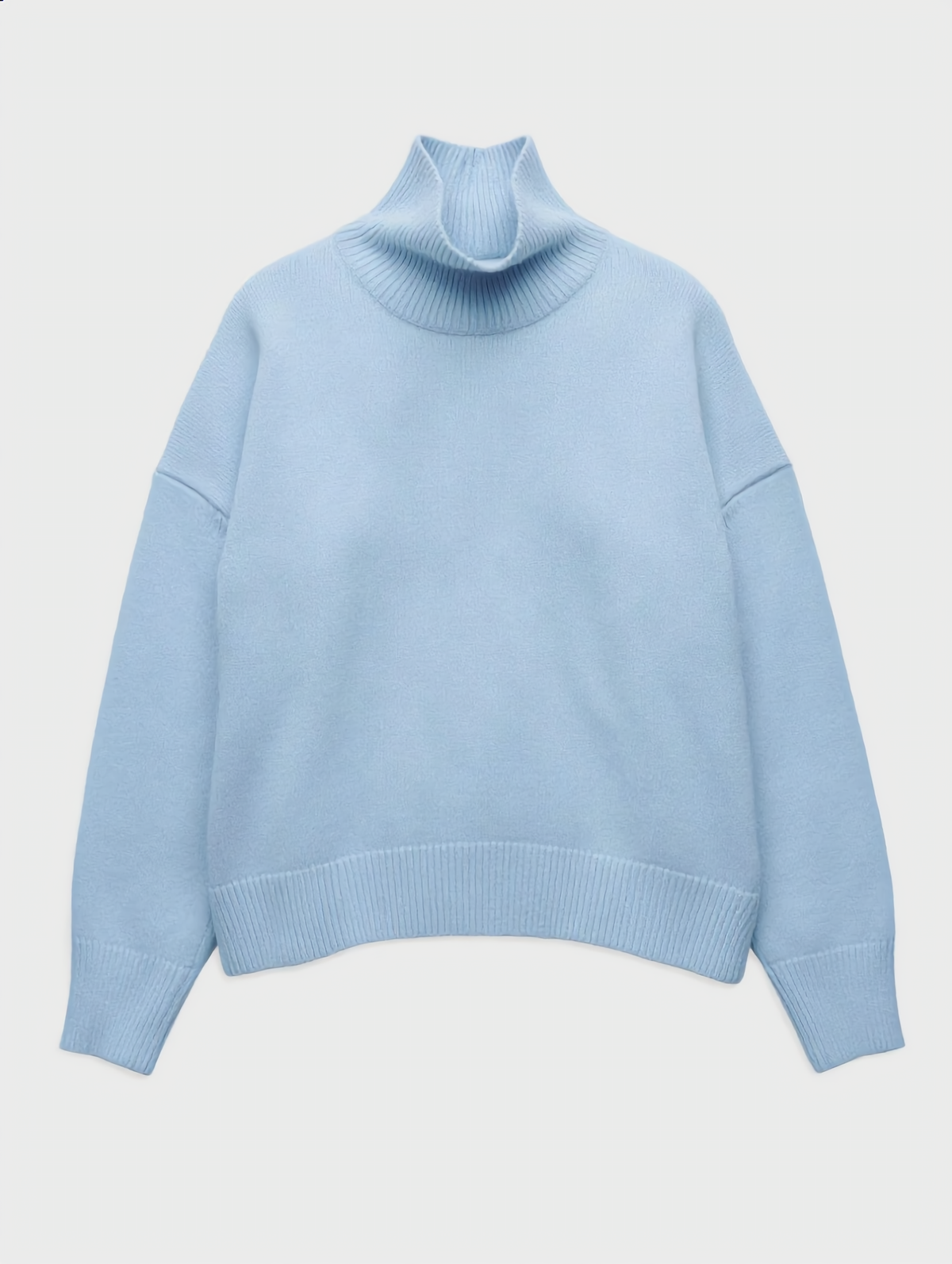 Cloudless Sky Turtleneck Oversized Sweater