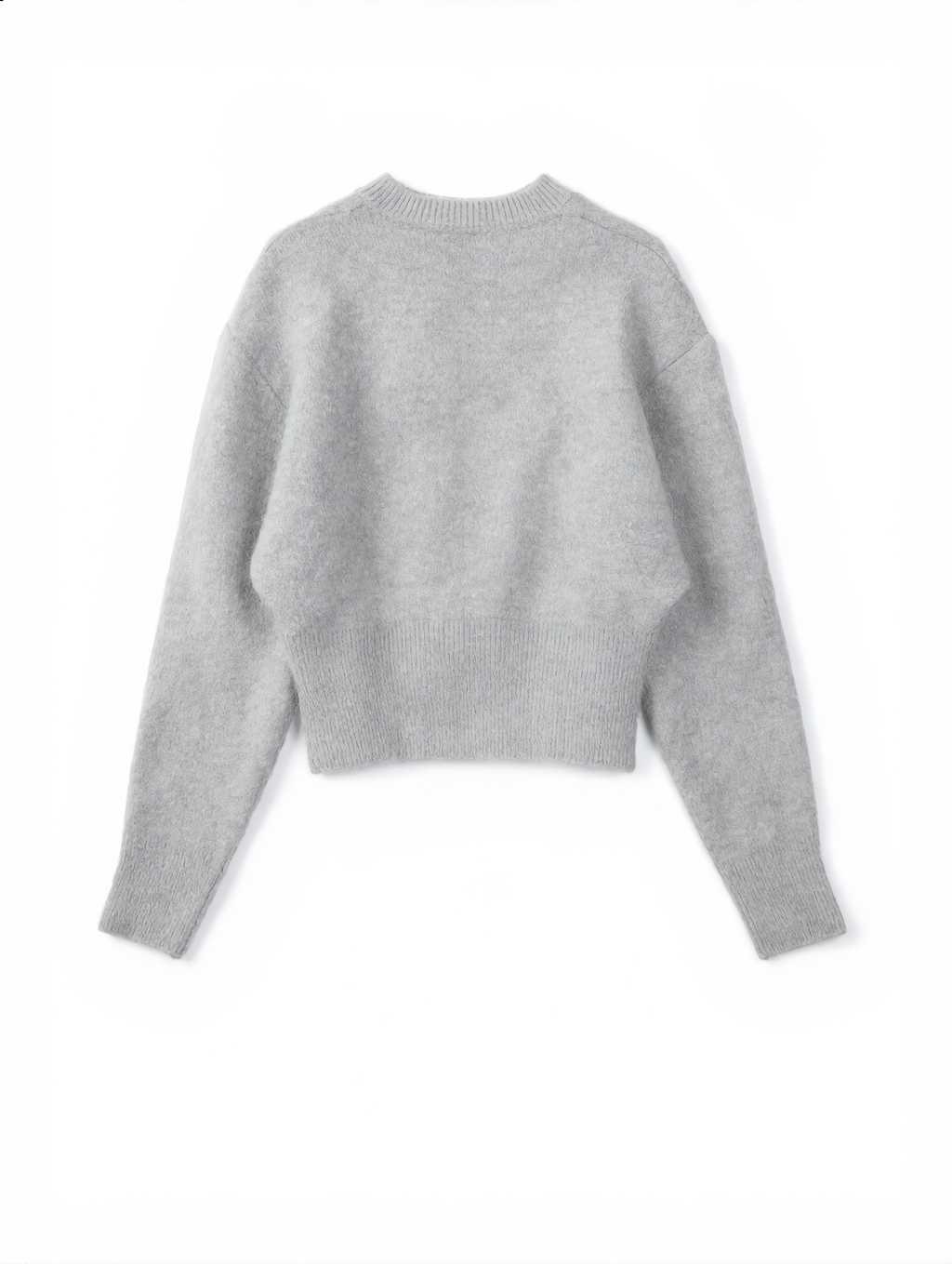 Half Zip Fuzzy Sweater