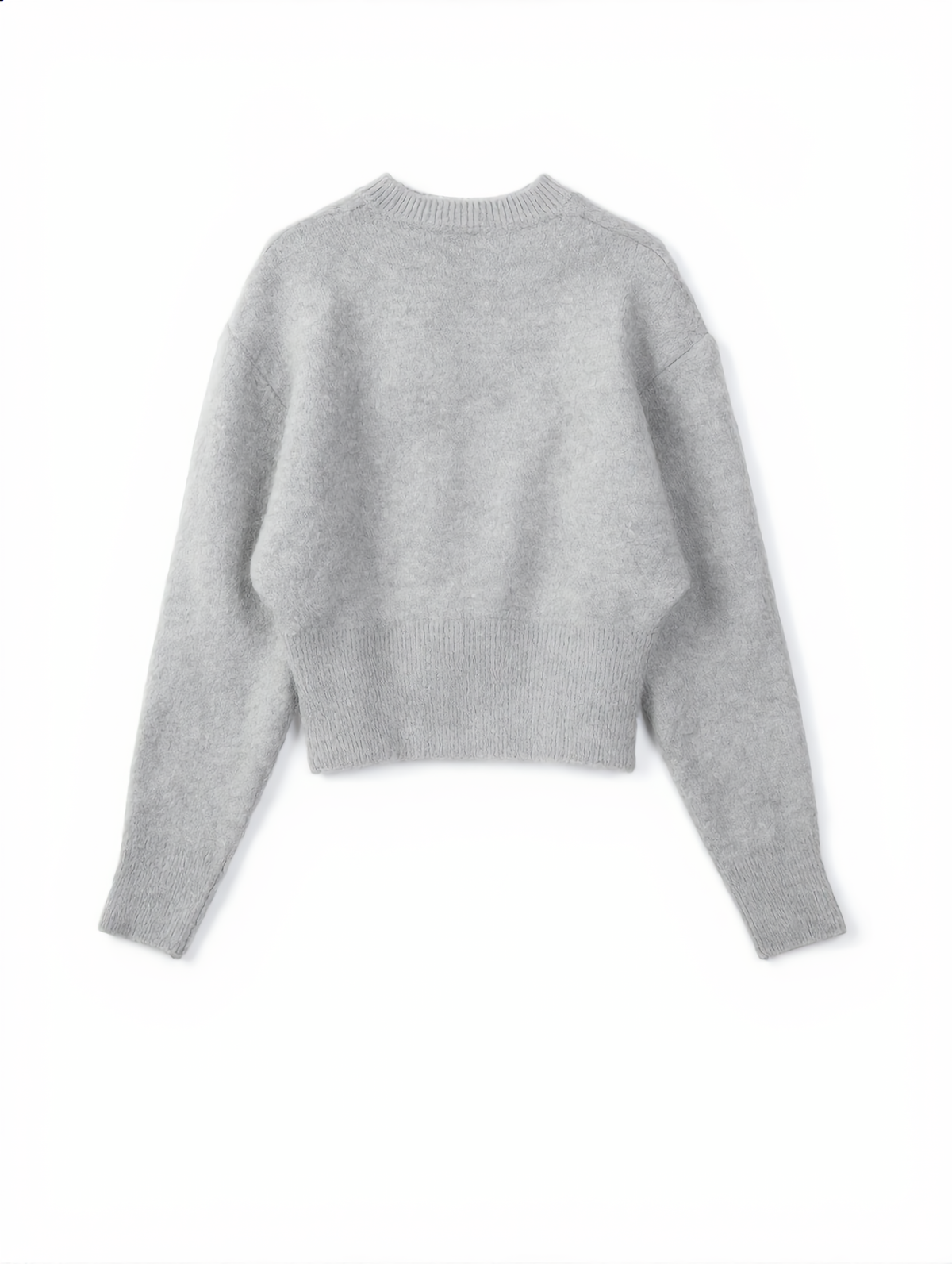 Half Zip Fuzzy Sweater