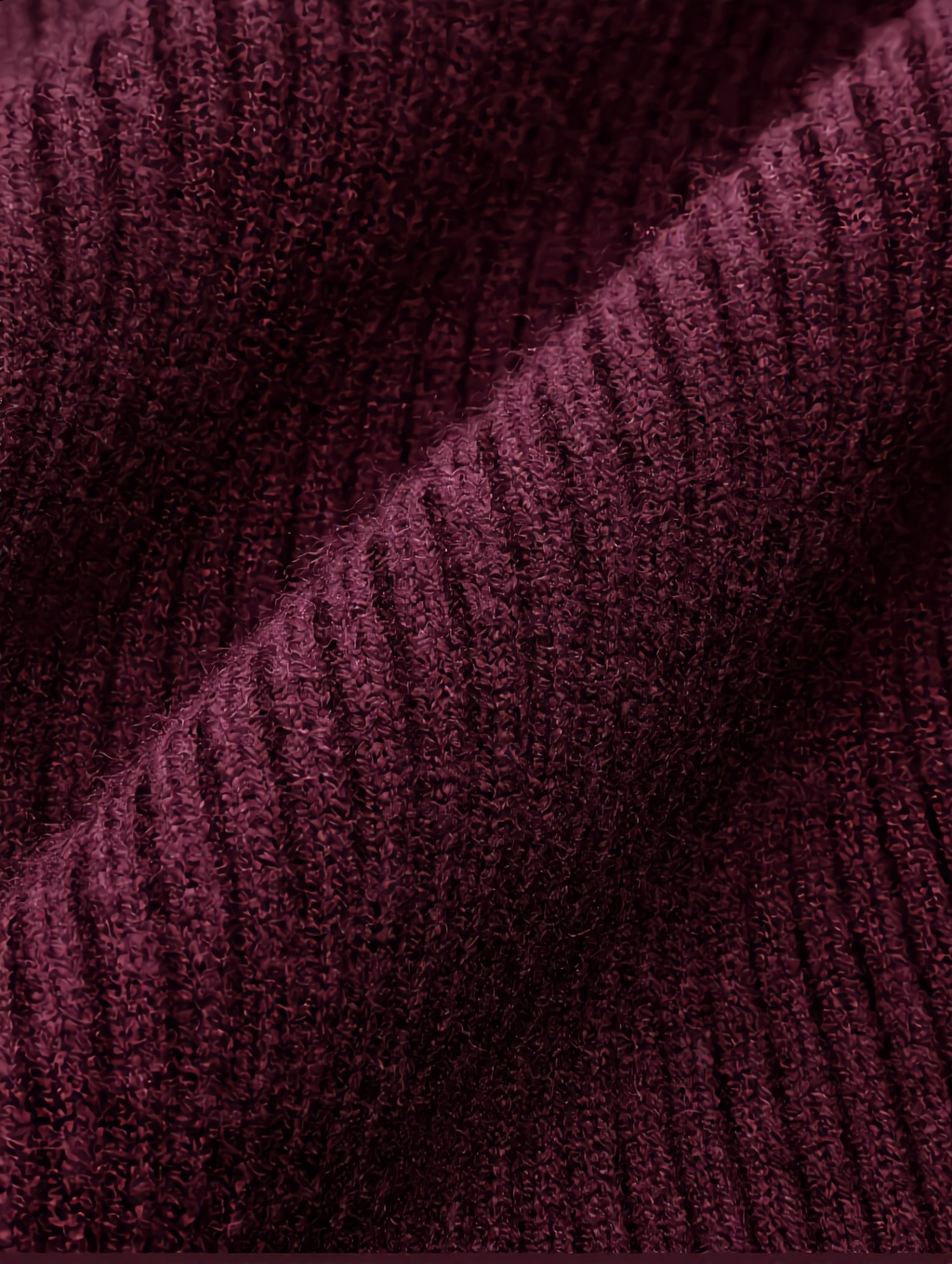 Minimalist Turtleneck Slim Knit Top