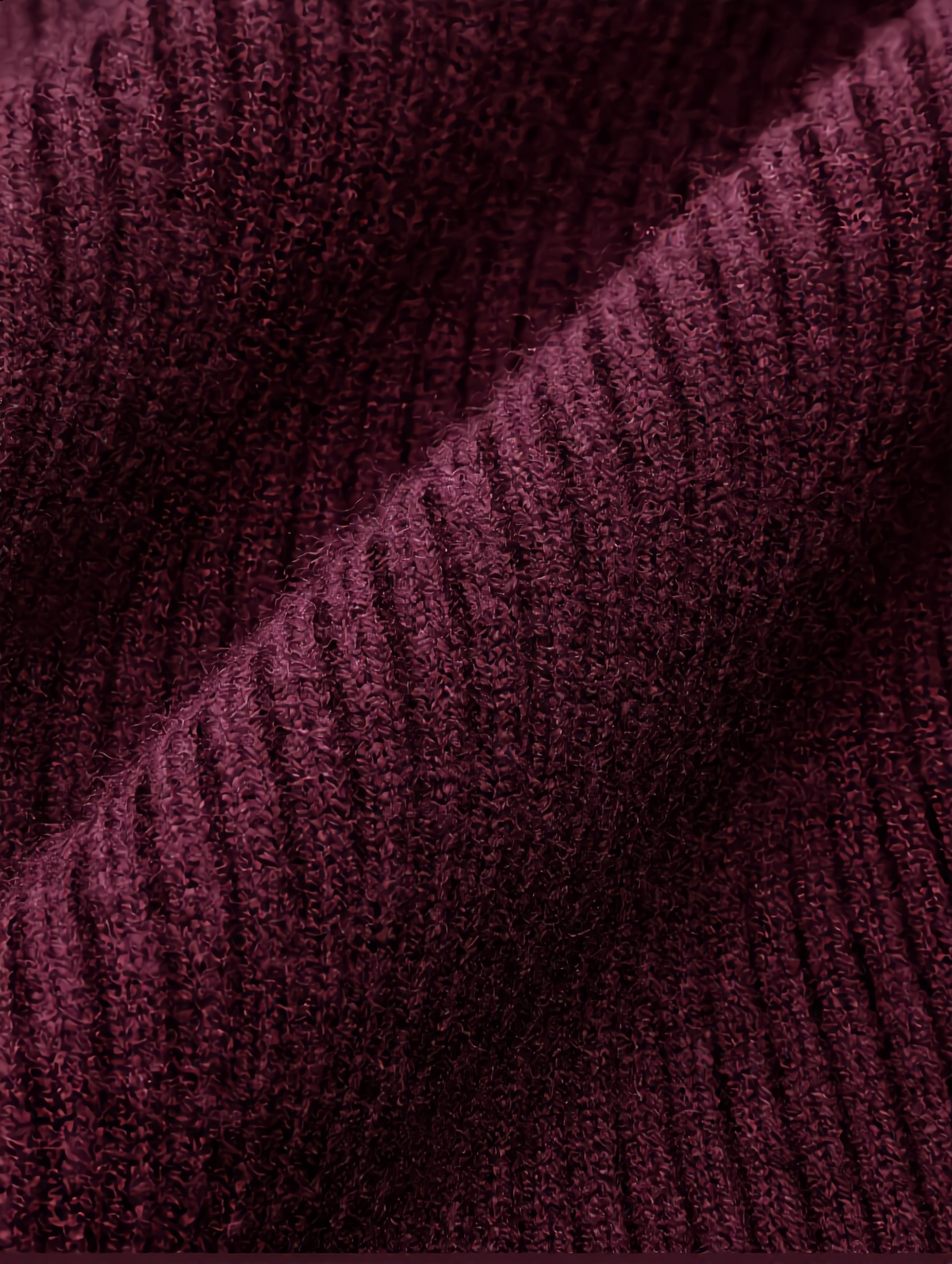 Minimalist Turtleneck Slim Knit Top