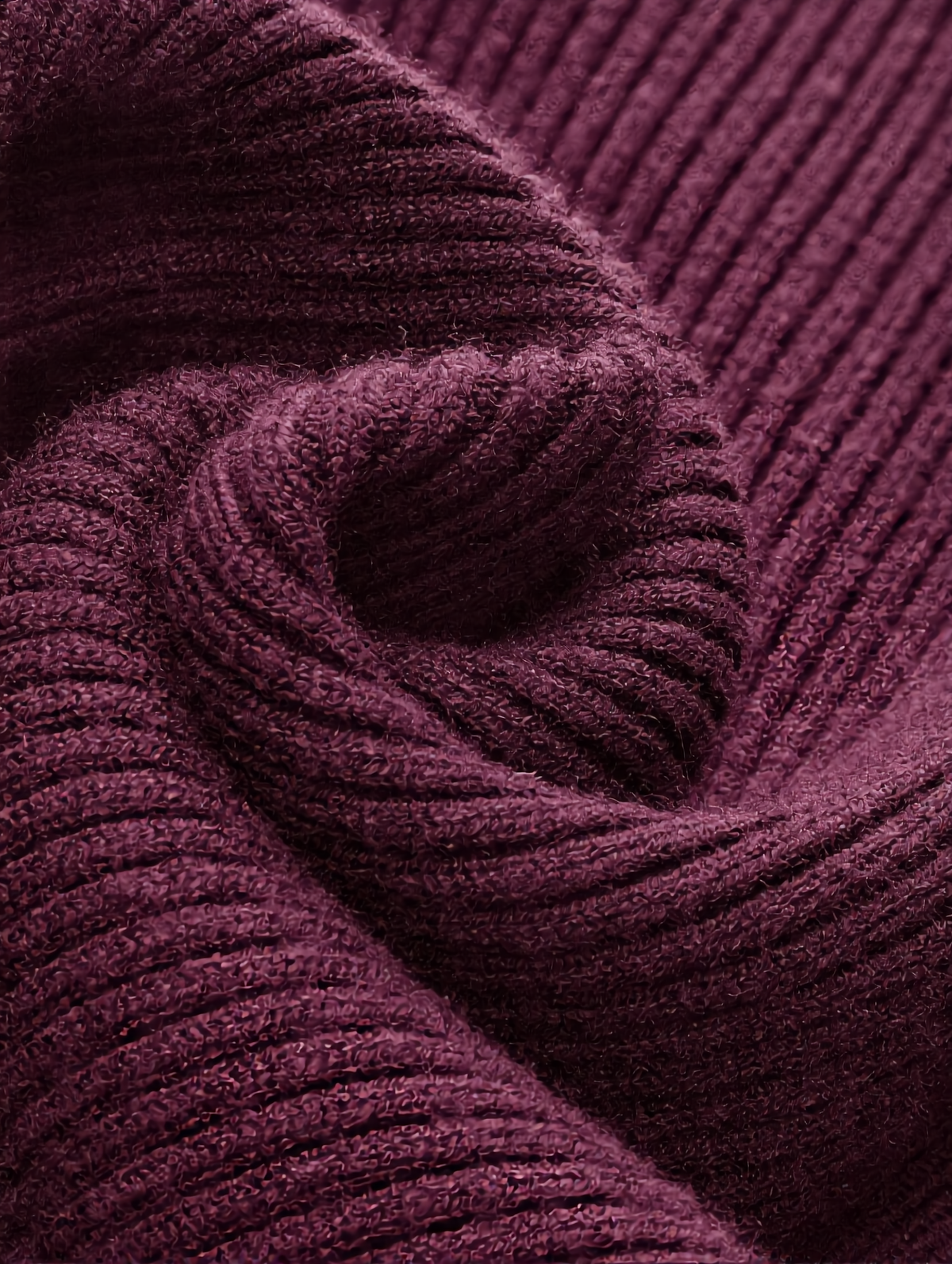 Minimalist Turtleneck Slim Knit Top